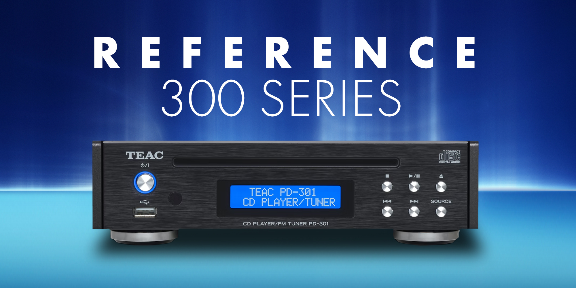 PD-301-X CD Player and FM Radio – TEAC USA
