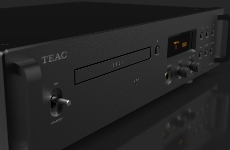 TEAC VRDS 701 Closeup Front on Dark Background 920x600