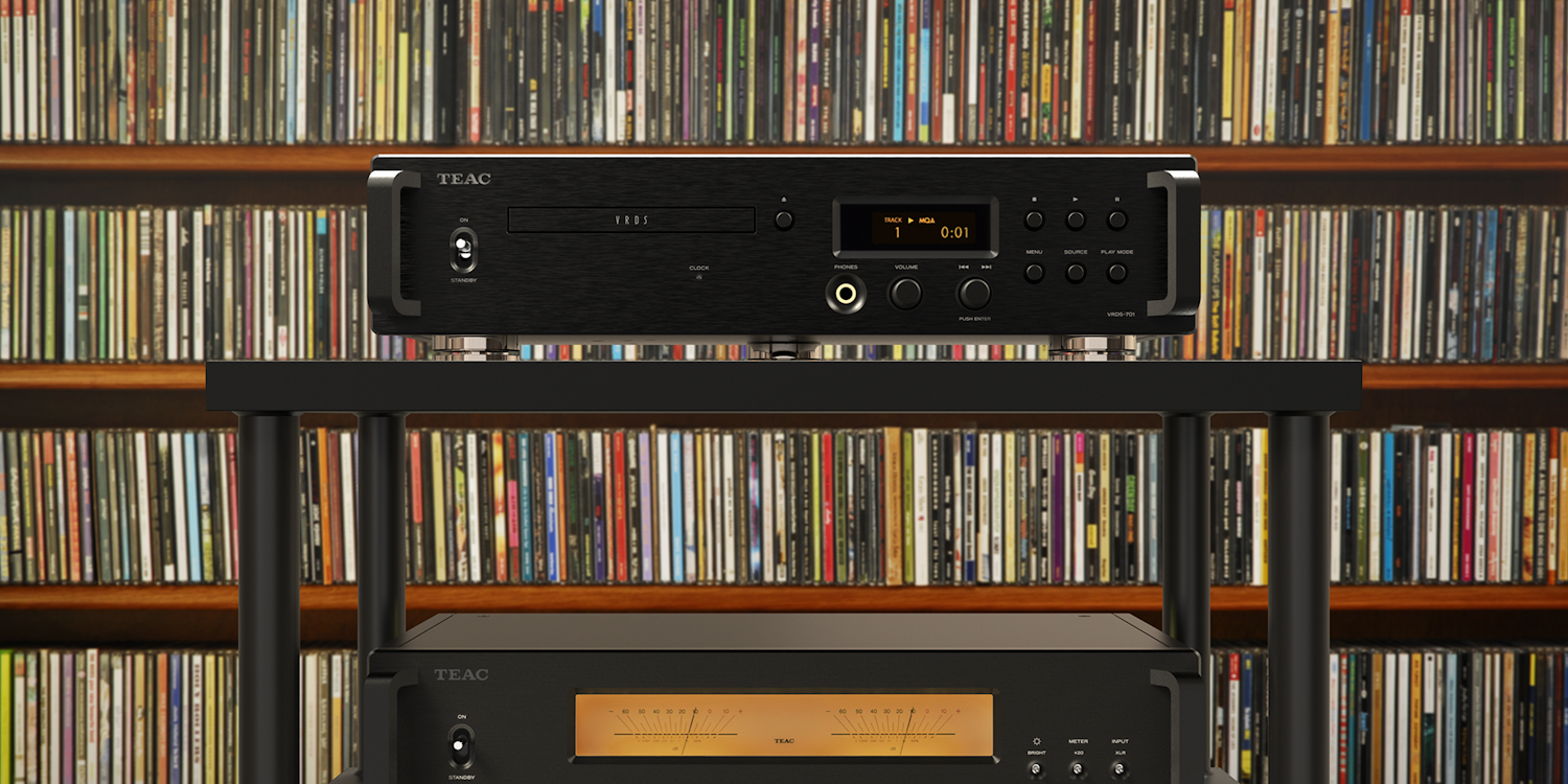 TEAC VRDS 701 with CD Collection 2000x1000