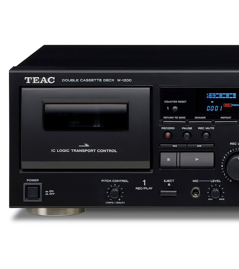 Teac 1200 Cassette Deck Front Left