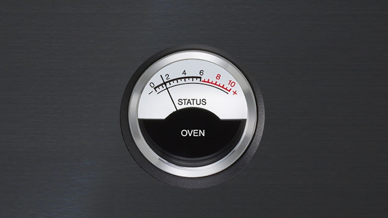 Cg 10m oven status meter